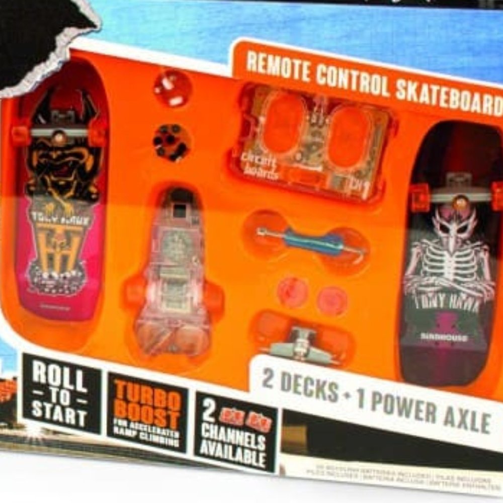 Authentic Tony Hawk HexBug Circuit Board Finger Boards Skatepark Build Set - Picture 14 of 14